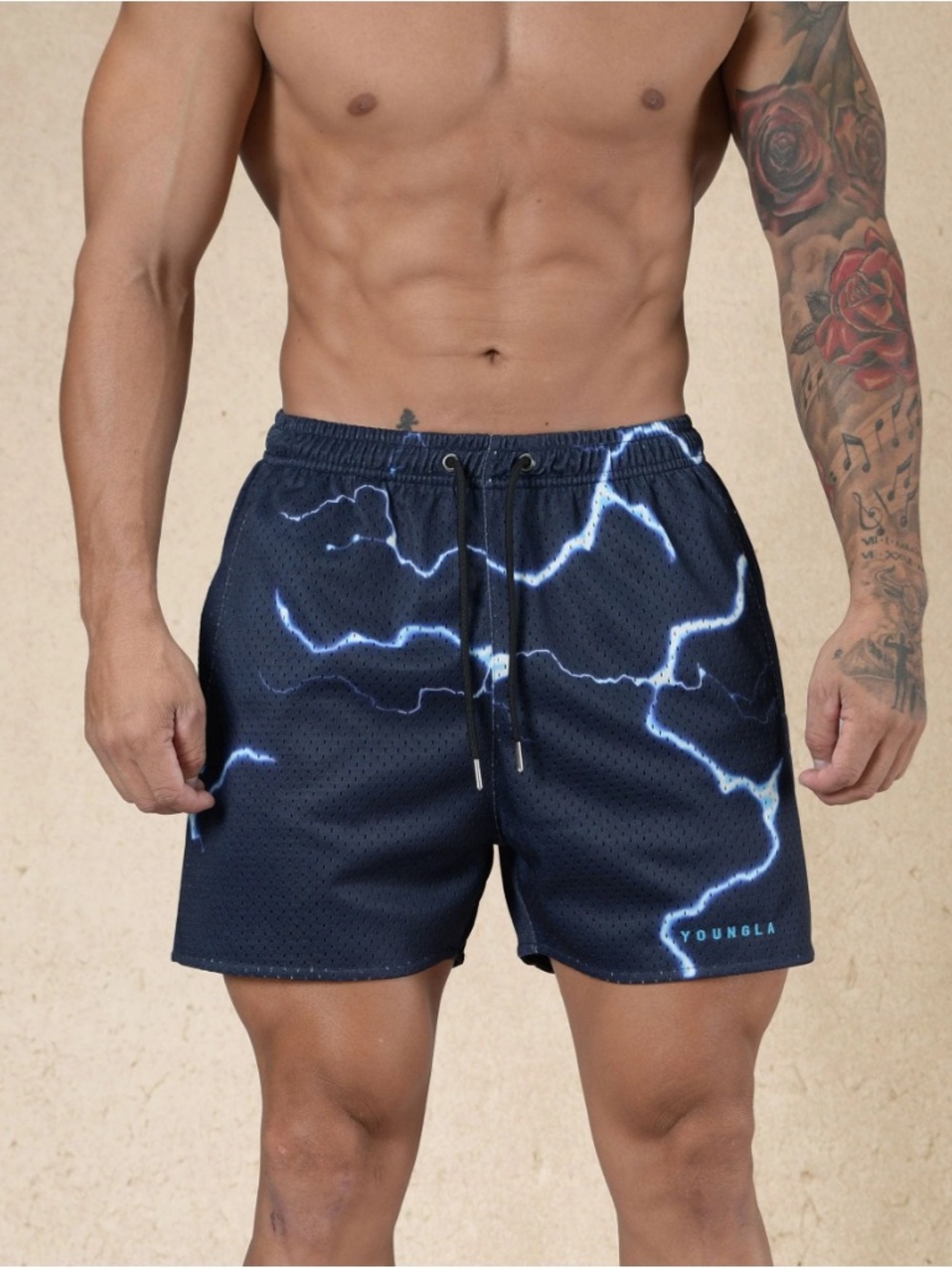 YoungLA 135 House Party Shorts